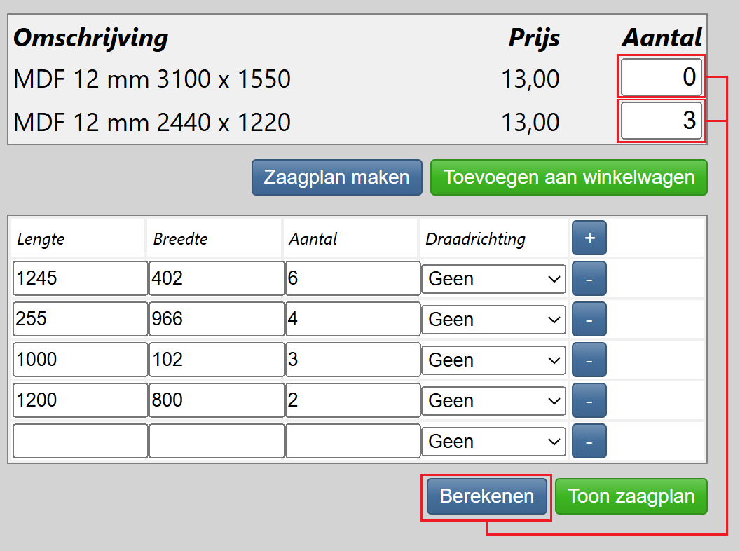 website met integratie